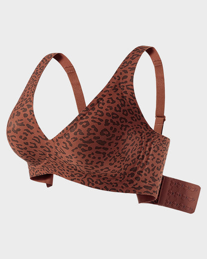 Seamless Deep V Push-Up Wireless Bra