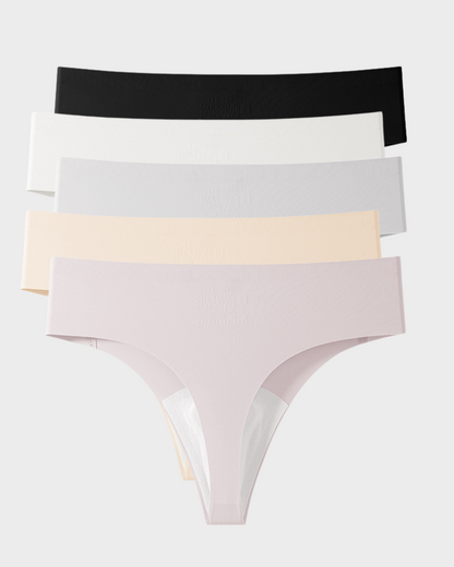 Smooth Invisible Comfort Thongs (5 Pack)