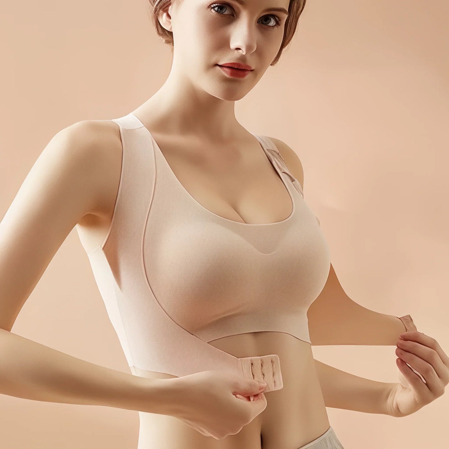 Supportive Wireless Push-Up Bra for All-Day Comfort